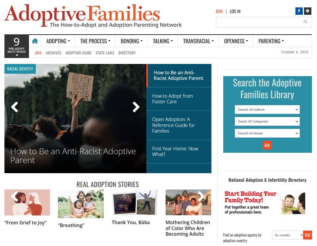 adoptive families blog